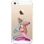 iSaprio Kissing Mom - Blond and Boy for iPhone 5/5S/SE - Phone Cover