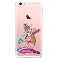 iSaprio Kissing Mom - Blond and Boy for iPhone 6 Plus - Phone Cover