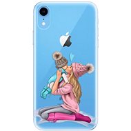 iSaprio Kissing Mom - Blond and Boy for iPhone Xr - Phone Cover