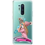 iSaprio Kissing Mom - Blond and Boy for OnePlus 8 Pro - Phone Cover