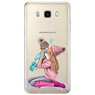 iSaprio Kissing Mom – Blond and Boy pre Samsung Galaxy J5 (2016) - Kryt na mobil