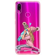 iSaprio Kissing Mom - Blond and Boy for Xiaomi Redmi Note 7 - Phone Cover