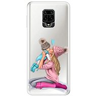 iSaprio Kissing Mom - Blond and Boy for Xiaomi Redmi Note 9 Pro - Phone Cover