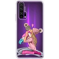 iSaprio Kissing Mom - Blond and Girl for Honor 20 Pro - Phone Cover