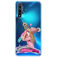 iSaprio Kissing Mom - Blond and Girl for Huawei Nova 5T - Phone Cover