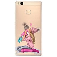 iSaprio Kissing Mom - Blond and Girl for Huawei P9 Lite - Phone Cover