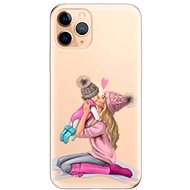 iSaprio Kissing Mom - Blond and Girl for iPhone 11 Pro - Phone Cover