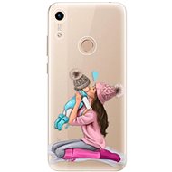 iSaprio Kissing Mom - Brunette and Boy for Honor 8A - Phone Cover