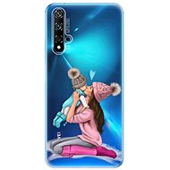 iSaprio Kissing Mom - Brunette and Boy for Huawei Nova 5T - Phone Cover