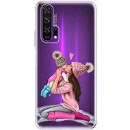 iSaprio Kissing Mom - Brunette and Girl for Honor 20 Pro - Phone Cover