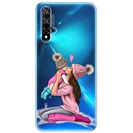 iSaprio Kissing Mom - Brunette and Girl for Huawei Nova 5T - Phone Cover