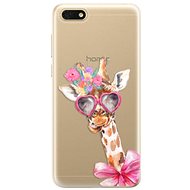 iSaprio Lady Giraffe for Honor 7S - Phone Cover