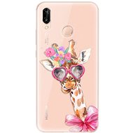 iSaprio Lady Giraffe for Huawei P20 Lite - Phone Cover