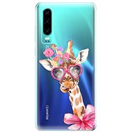 iSaprio Lady Giraffe for Huawei P30 - Phone Cover