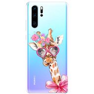 iSaprio Lady Giraffe for Huawei P30 Pro - Phone Cover