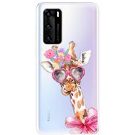 iSaprio Lady Giraffe for Huawei P40 - Phone Cover