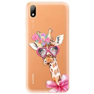 iSaprio Lady Giraffe for Huawei Y5 2019 - Phone Cover