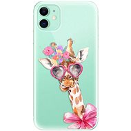 iSaprio Lady Giraffe for iPhone 11 - Phone Cover