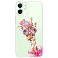 iSaprio Lady Giraffe for iPhone 12 mini - Phone Cover