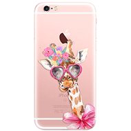 iSaprio Lady Giraffe for iPhone 6 Plus - Phone Cover
