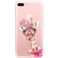 iSaprio Lady Giraffe for iPhone 7 Plus / 8 Plus - Phone Cover