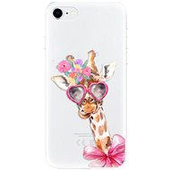 iSaprio Lady Giraffe for iPhone SE 2020 - Phone Cover
