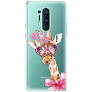 iSaprio Lady Giraffe for OnePlus 8 Pro - Phone Cover