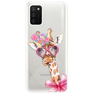 iSaprio Lady Giraffe for Samsung Galaxy A02s - Phone Cover