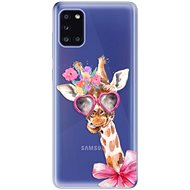 iSaprio Lady Giraffe for Samsung Galaxy A31 - Phone Cover