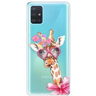 iSaprio Lady Giraffe for Samsung Galaxy A51 - Phone Cover