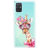 iSaprio Lady Giraffe for Samsung Galaxy A71 - Phone Cover