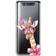 iSaprio Lady Giraffe for Samsung Galaxy A80 - Phone Cover