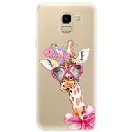 iSaprio Lady Giraffe for Samsung Galaxy J6 - Phone Cover