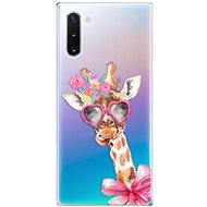 iSaprio Lady Giraffe for Samsung Galaxy Note 10 - Phone Cover