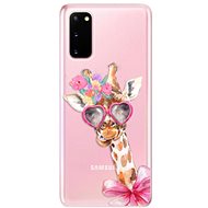 iSaprio Lady Giraffe for Samsung Galaxy S20 - Phone Cover