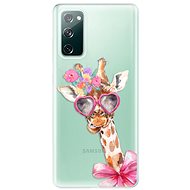 iSaprio Lady Giraffe for Samsung Galaxy S20 FE - Phone Cover