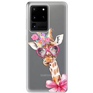 iSaprio Lady Giraffe for Samsung Galaxy S20 Ultra - Phone Cover