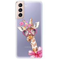 iSaprio Lady Giraffe for Samsung Galaxy S21 - Phone Cover