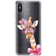 iSaprio Lady Giraffe for Xiaomi Mi 8 Pro - Phone Cover