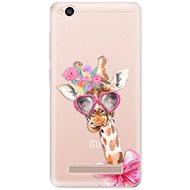 iSaprio Lady Giraffe for Xiaomi Redmi 4A - Phone Cover