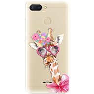 iSaprio Lady Giraffe for Xiaomi Redmi 6 - Phone Cover