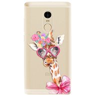 iSaprio Lady Giraffe for Xiaomi Redmi Note 4 - Phone Cover