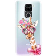 iSaprio Lady Giraffe for Xiaomi Redmi Note 9 - Phone Cover