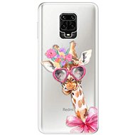 iSaprio Lady Giraffe for Xiaomi Redmi Note 9 Pro - Phone Cover