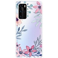 iSaprio Leaves and Flowers for Huawei P40 - Phone Cover