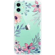 iSaprio Leaves and Flowers for iPhone 11 - Phone Cover