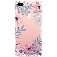 iSaprio Leaves and Flowers for iPhone 7 Plus / 8 Plus - Phone Cover
