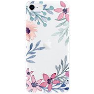 iSaprio Leaves and Flowers for iPhone SE 2020 - Phone Cover