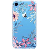 iSaprio Leaves and Flowers for iPhone Xr - Phone Cover