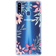 iSaprio Leaves and Flowers for Samsung Galaxy A20s - Phone Cover